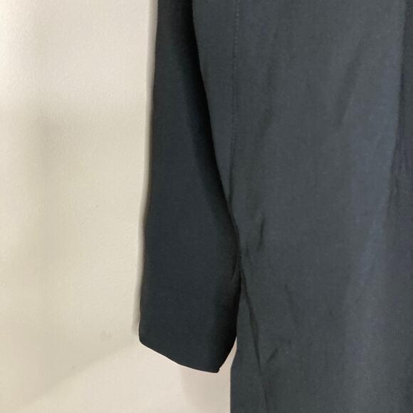 Vince Bonded Laser Black Tank Side Split Keyhole Back High Neck NWT Size Large - Picture 10 of 16